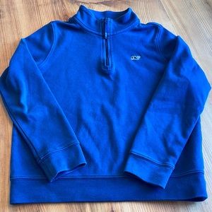 Navy Blue Vineyard Vines Long Sleeve Zip size 7